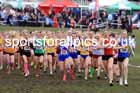 Senior Girls 2024 English Schools Cross Country Champs., Pontefract, March 16th.  Photo: David T. Hewitson/Sports for All Pics